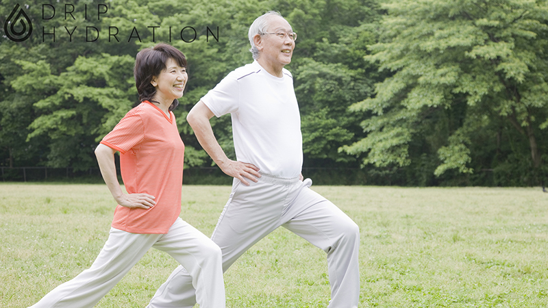 Phương pháp trị mất ngủ cho người già bằng cách tập thể dục