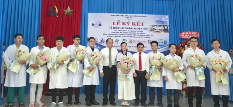 Hồ Tràm được Ngành y tế Thành phố Hồ Chí Minh hỗ trợ nâng cao năng lực